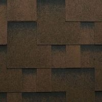 Мягкая черепица Katepal Rocky (Роки), коричневый (спелый каштан)