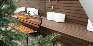 Террасная доска из ДПК Bamberg, Solid, African Bubinga4