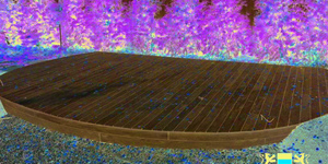 Террасная доска из ДПК Bamberg, Square, English Barnwood67