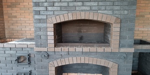 Кирпич черный печной Montenegro SHA 8 Black Cuprum 250x124x65 мм 2