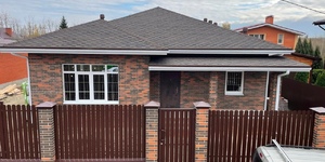 Клинкерный кирпич ЛСР "Прага" светло-коричневый флэш, гладкий, 0,7НФ 1