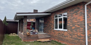 Клинкерный кирпич ЛСР "Прага" светло-коричневый флэш, гладкий, 0,7НФ 3