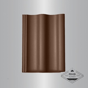 Цементно-песчаная черепица Кельтская (Харцер) Lumino, бронза