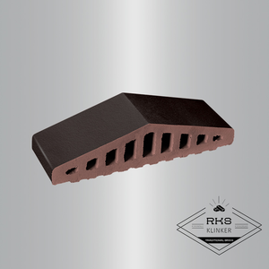 Профильный кирпич для ограждений King Klinker, Вулканический чёрный