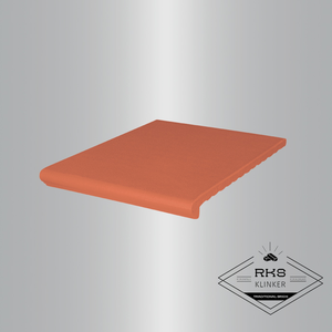 Клинкерная ступень венецианская гладкая, 01 Ruby red, 330x245x14