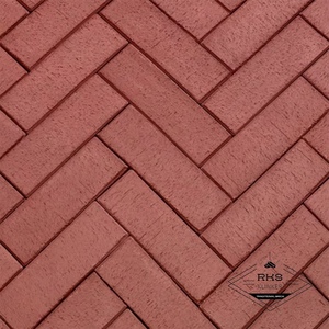 Кирпич полнотелый клинкерный ЛСР, "Эдинбург" тёмно-красный, Лонг