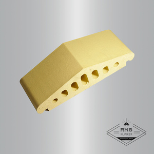 Профильный кирпич для заборов ZG Clinker, К25 310x110x90 мм, Жёлтый