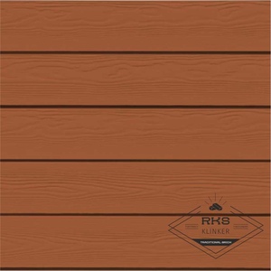 Фиброцементный сайдинг CEDRAL Lap wood, C32 - Бурая земля