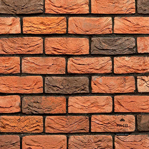 Фасадная плитка ручной формовки Тандем, Вельяминово, RF