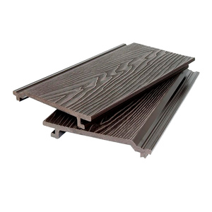 Фасадная доска из ДПК KOMODO, темно- коричневый