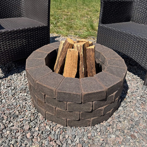 Костровая чаша из кирпича огнеупорного Temple Montenegro