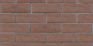 Клинкерный кирпич ЛСР Мюнхен коричневый, Береста 0,7НФ на сером шве