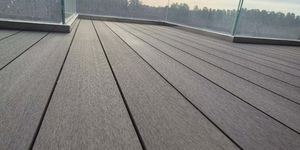 Террасная доска ДПК Bamberg Solid Brazilian Walnut (фотоотзыв, балкон) (5)