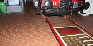 Клинкер тротуарный ЛСР Эдинбург, тёмно-красный 5