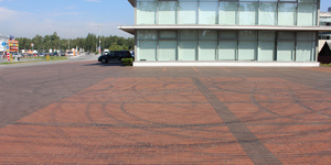 Клинкер тротуарный ЛСР Эдинбург, тёмно-красный 6