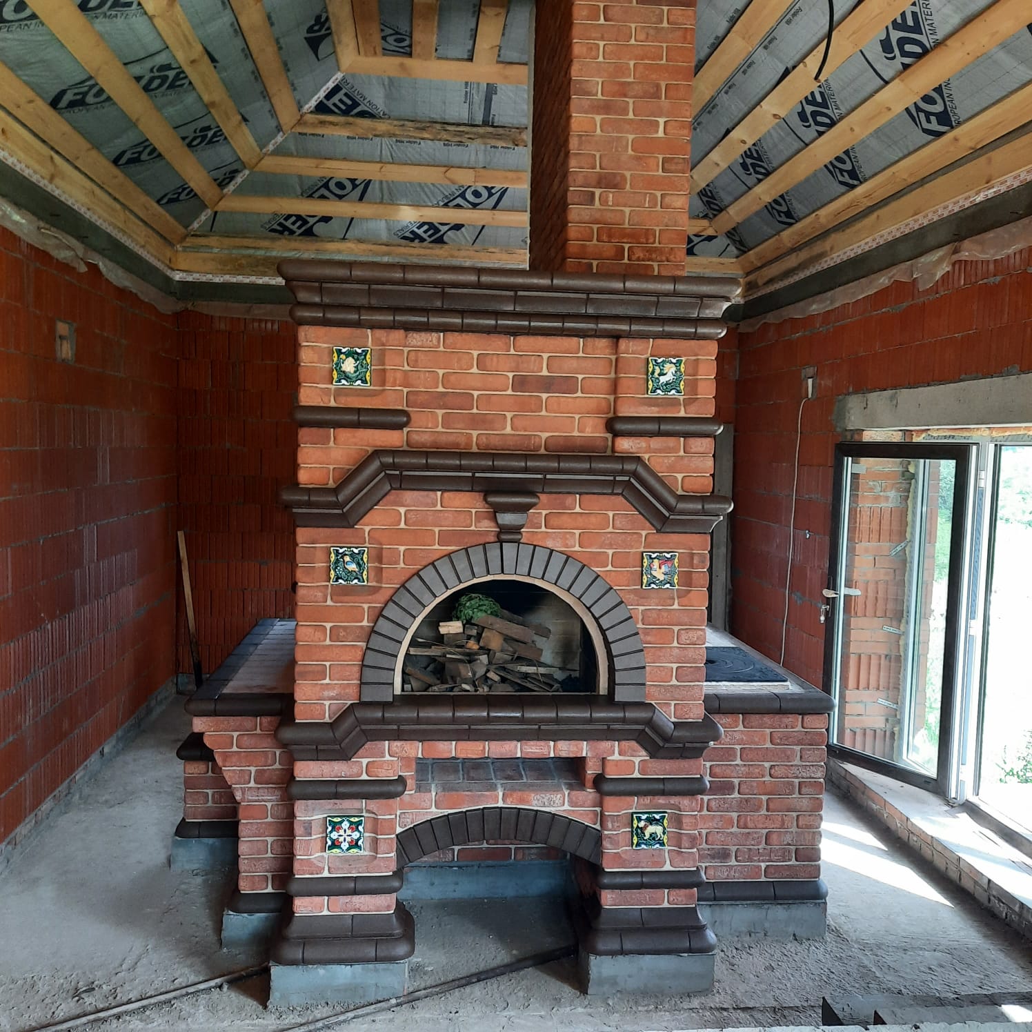 Кирпич печной "Temple Brick" Маркс 20