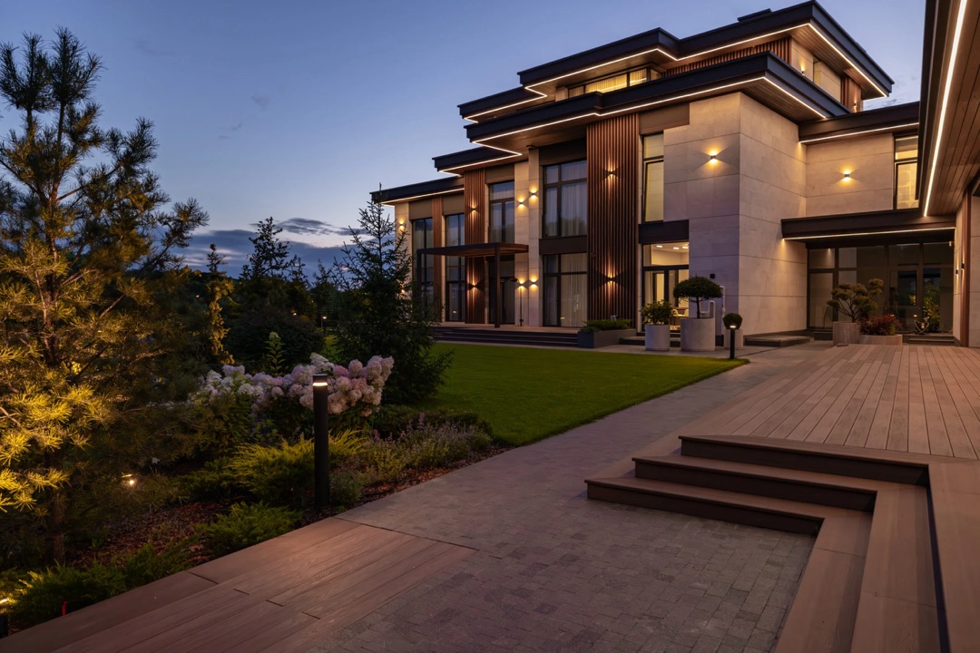 Реечная панель Middle Lines, Australian Palisander, Co-Extrusion 1