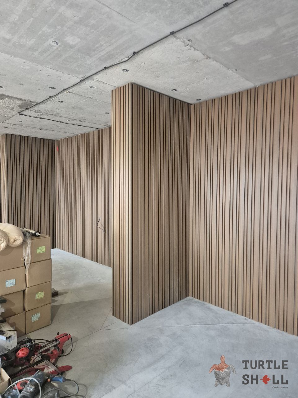 Реечная панель Different Lines, Australian Palisander, Co-Extrusion 2