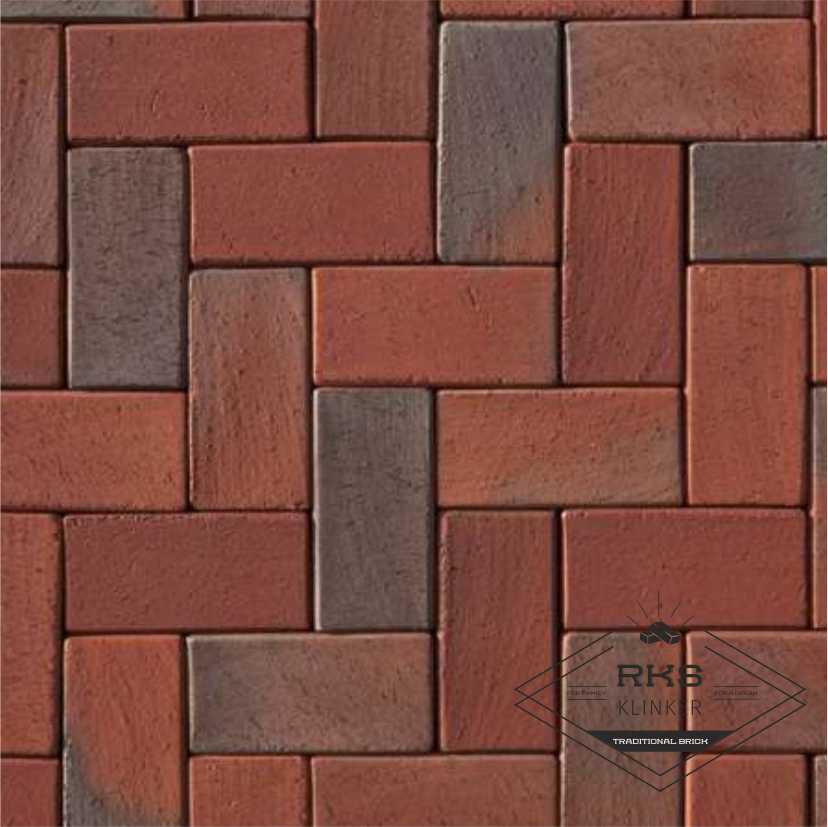 Тротуарный кирпич ABC-Klinkergruppe, Dormagen, 200х100х45 мм в Брянске