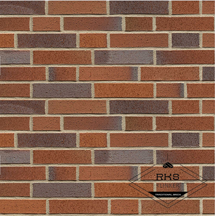 Кирпич ABC Klinkergruppe, Nordhorn blaulich-bunt glatt, 240х115х71 мм в Брянске