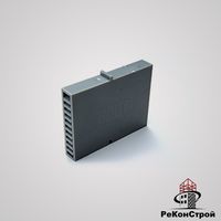 Вентиляционная коробочка BAUT светло-серая, 80x60x12 мм в Брянске