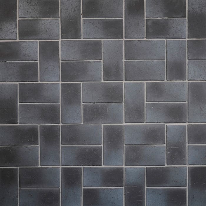 Клинкер тротуарный ангобированный ЛСР "Зальцбург" Платина Классик в Брянске