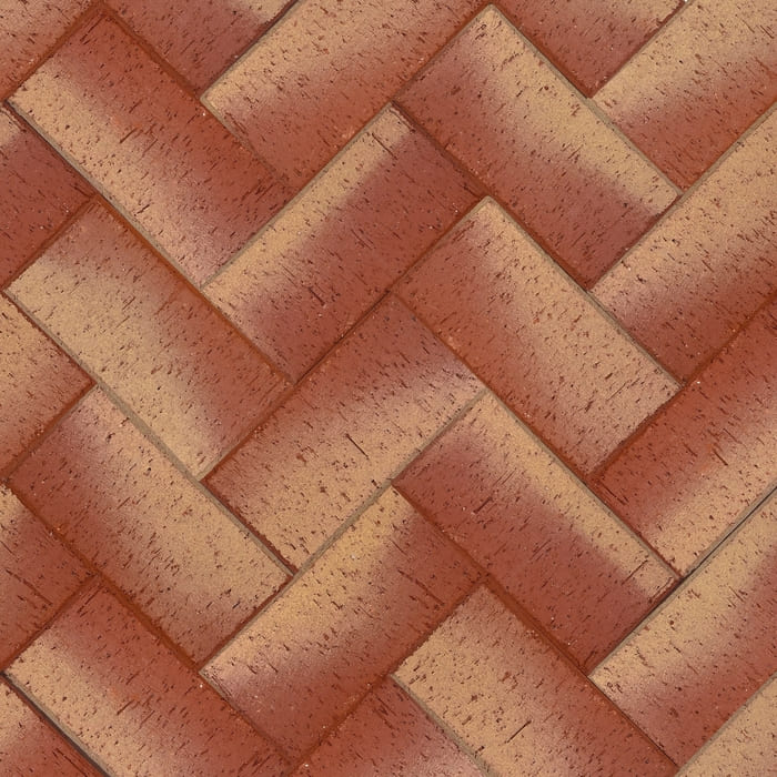 Клинкер тротуарный ЛСР красный "Канны" Золото Классик в Брянске