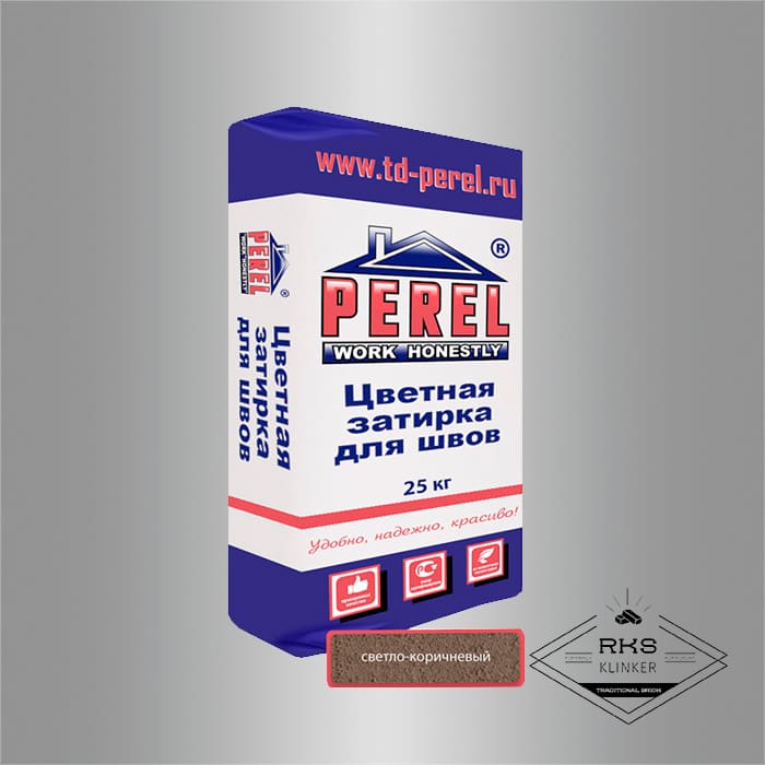 Затирочная смесь Perel RL 45/светло-коричневая в Брянске
