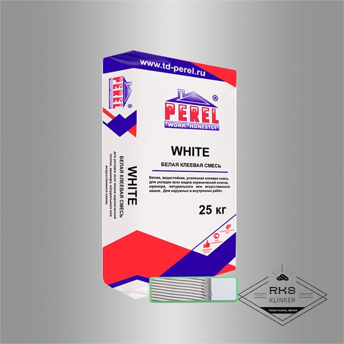 WHITE Perel клей для мрамора и камня в Брянске