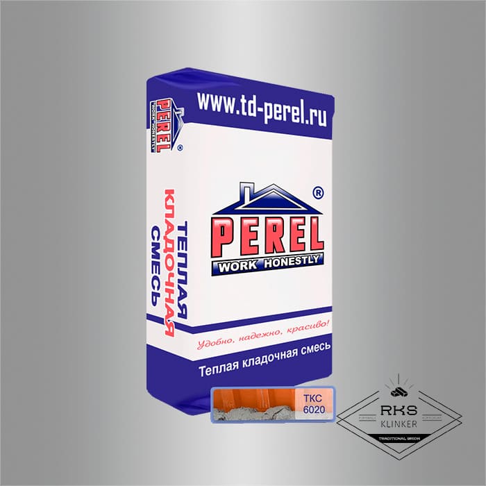 Теплоизоляционный кладочный раствор PEREL TKS 6020 в Брянске