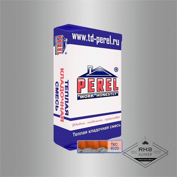 Теплоизоляционный кладочный раствор PEREL TKS 8020 в Брянске