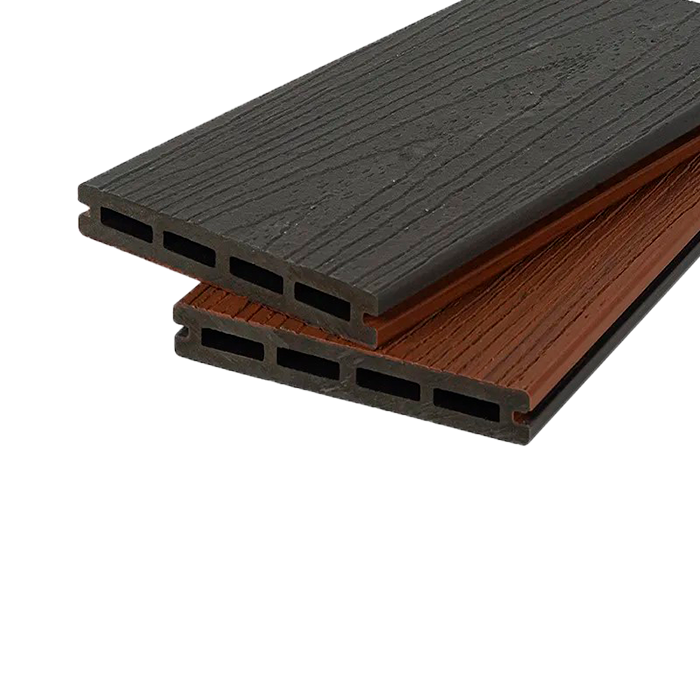Террасная доска из ДПК Dual POLIVAN GROUP,Profi Co-Extrusion,Grey dark в Брянске