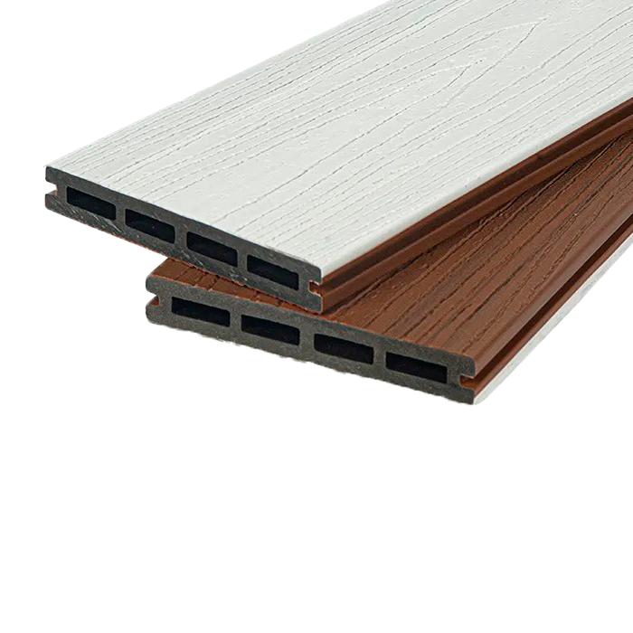 Террасная доска из ДПК Dual POLIVAN GROUP, Profi Co-Extrusion,White в Брянске