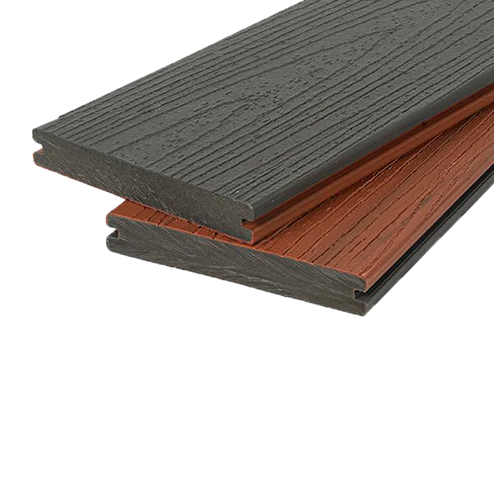 Террасная доска из ДПК Dual POLIVAN GROUP,Solid Co-Extrusion,Grey dark в Брянске