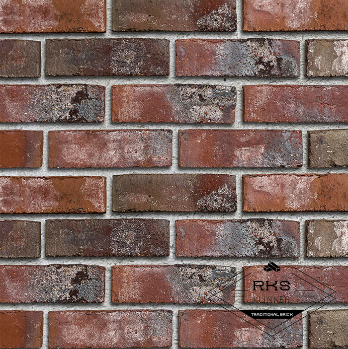 Кирпич ручной формовки Roben, WIESMOOR rotblau-bunt, 240х54х71 мм в Брянске
