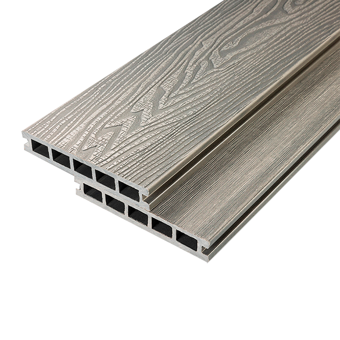 Террасная доска из ДПК RusDecking, UnoDeck Vintage, Серый в Брянске