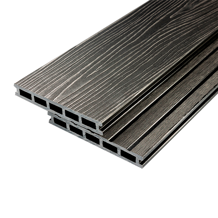 Террасная доска из ДПК RusDecking, UnoDeck Mogano, Графит в Брянске