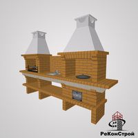Печь-барбекю Saunday 734 в Брянске