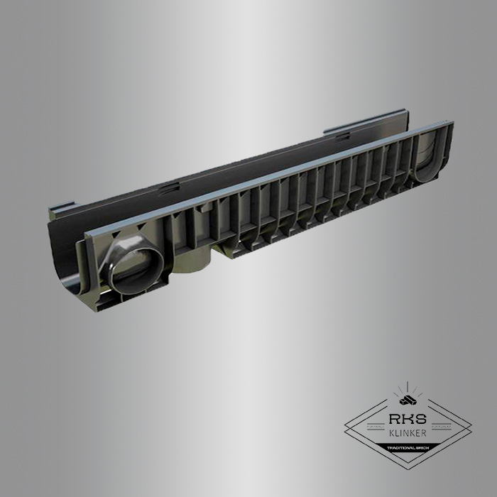 Лоток водоотводный PolyMax Basic DN100, H155 в Брянске