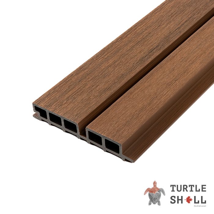 Реечная панель Double Lines, Australian Palisander, Co-Extrusion в Брянске