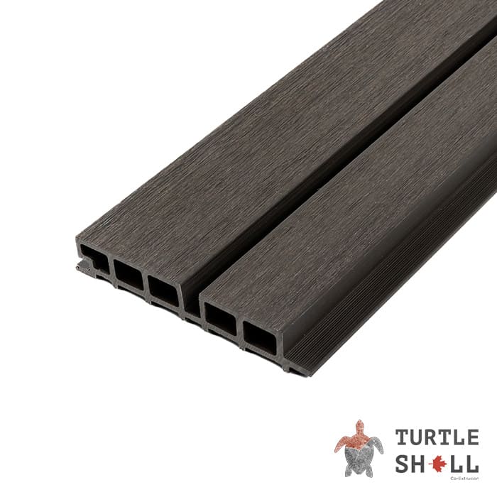 Реечная панель Double Lines, Faroese Smokewood, Co-Extrusion в Брянске