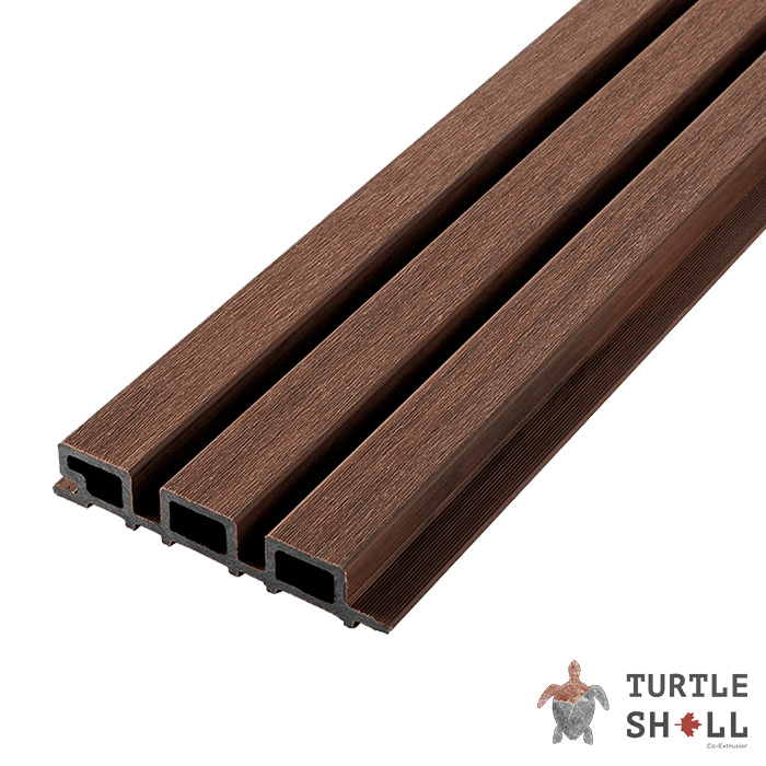 Реечная панель ДПК Middle Lines, Australian Palisander, Коэкструзия (FS 15) в Брянске