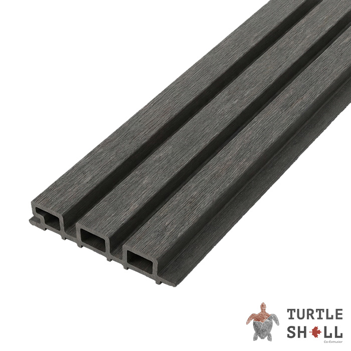 Реечная панель ДПК Middle Lines, Faroese Smokewood, Коэкструзия (FS 15) в Брянске