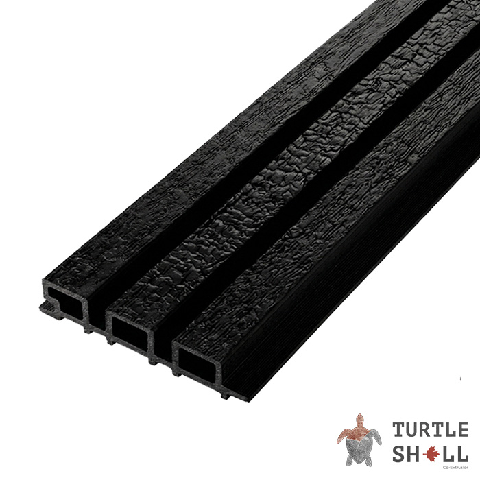 Реечная панель ДПК Middle Lines, Holland Burntwood, Коэкструзия (FS 15) в Брянске