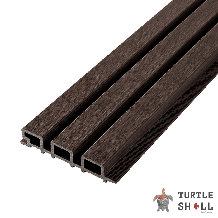 Реечная панель ДПК Middle Lines, Texas Hickory, Коэкструзия (FS 15) в Брянске