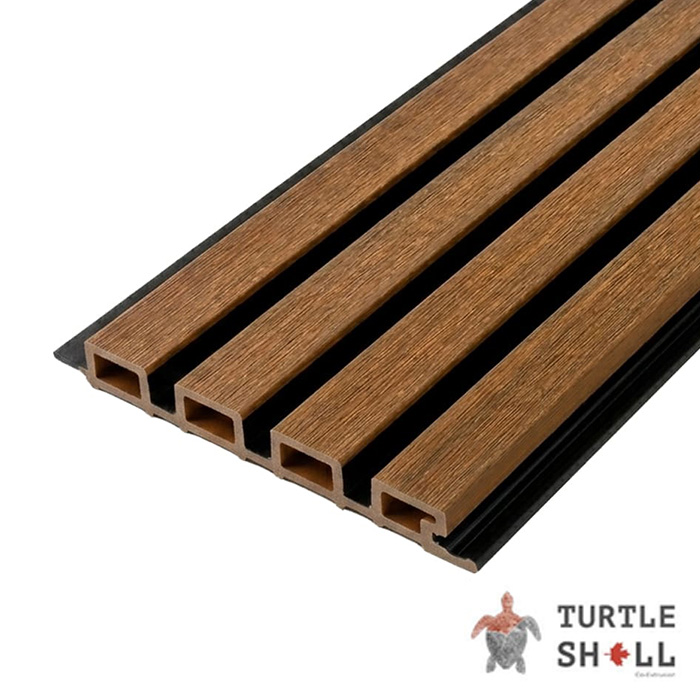 Реечная панель Middle Lines Dual, Thai Teak, Co-Extrusion в Брянске