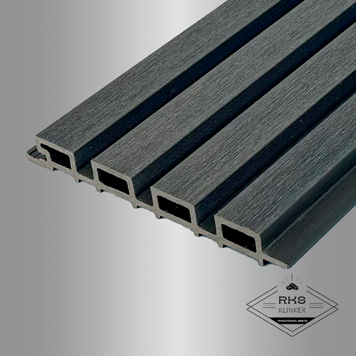 Реечная панель Middle Lines, Faroese Smokewood, Co-Extrusion в Брянске