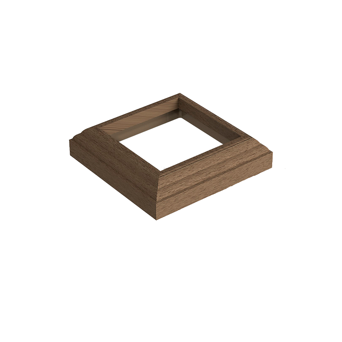 Крышка нижняя для столба из ДПК Woodvex,Select, кофе в Брянске