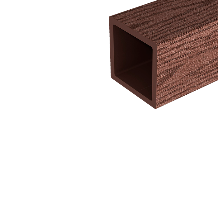 Столб ДПК Woodvex, Select, темно- коричневый в Брянске