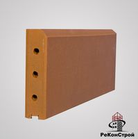 Клинкерный бордюрный камень KR 
